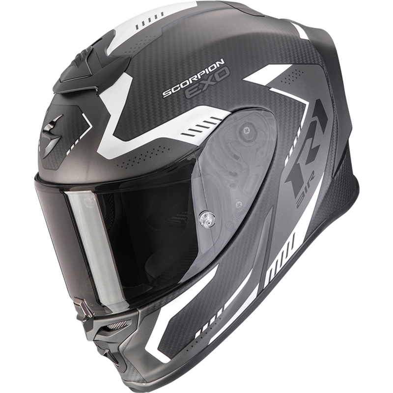 Scorpion EXO-R1 EVO II Carbon Air Propel integraal motorhelm matzwart-zilver