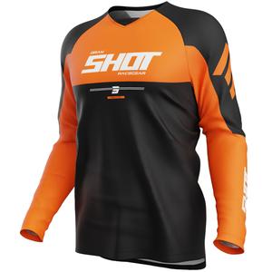 Motocross shirt Shot Draw Private oranje