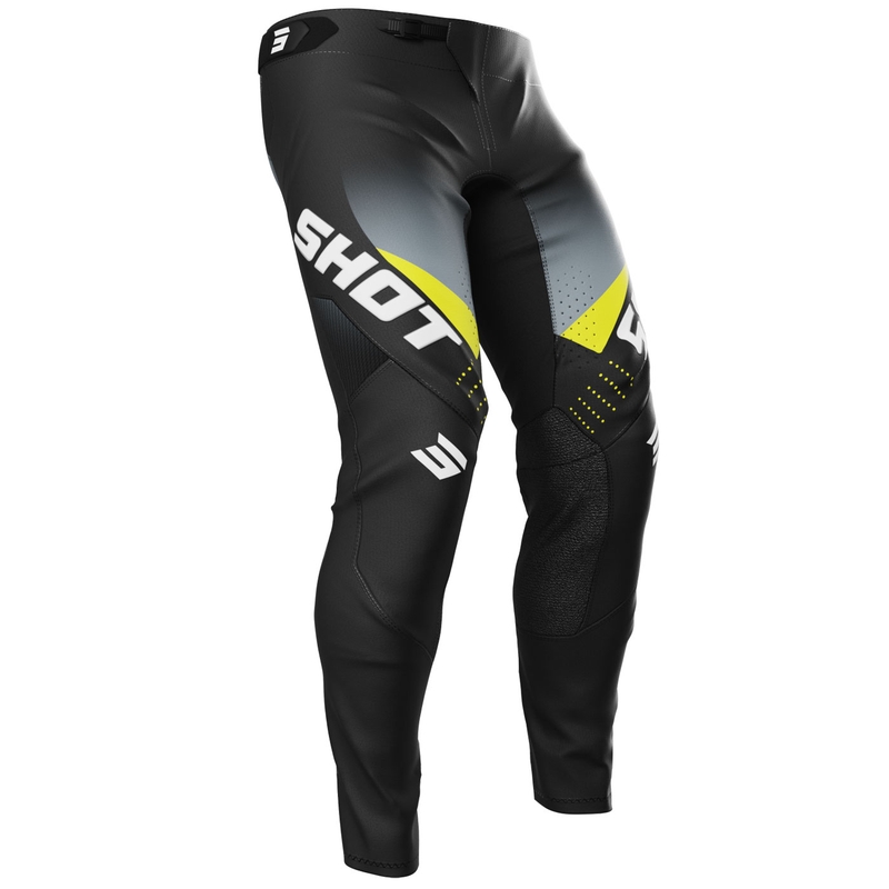 Shot Aerolite HVA 26 crossbroek zwart-grijs