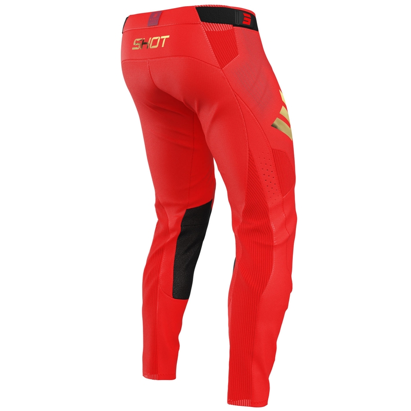 Shot Aerolite Space motorcrossbroek rood