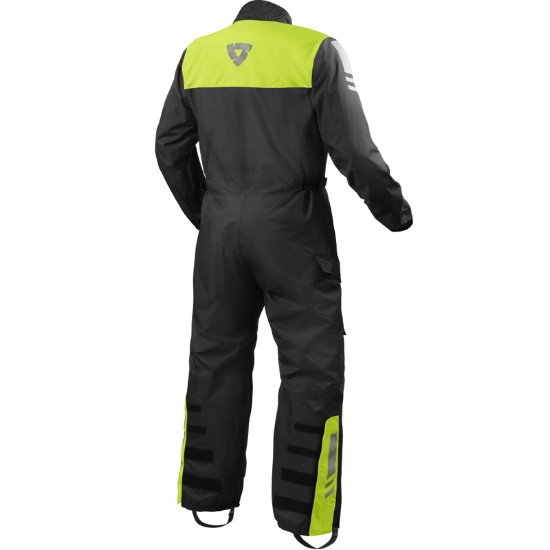 Revit Pacific 4 H2O zwart-fluo geel regenpak