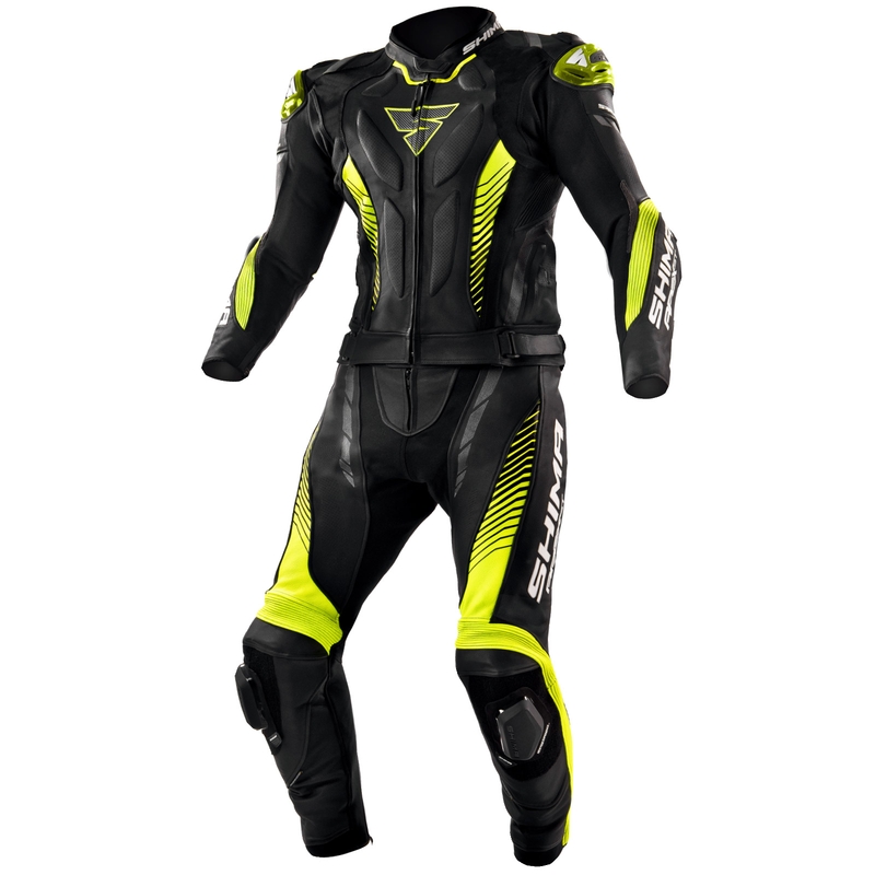 Shima Apex Zwart-Fluo Geel Motoroverall