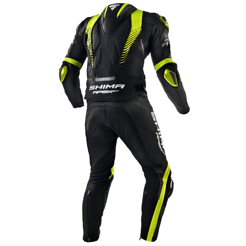 Shima Apex Zwart-Fluo Geel Motoroverall