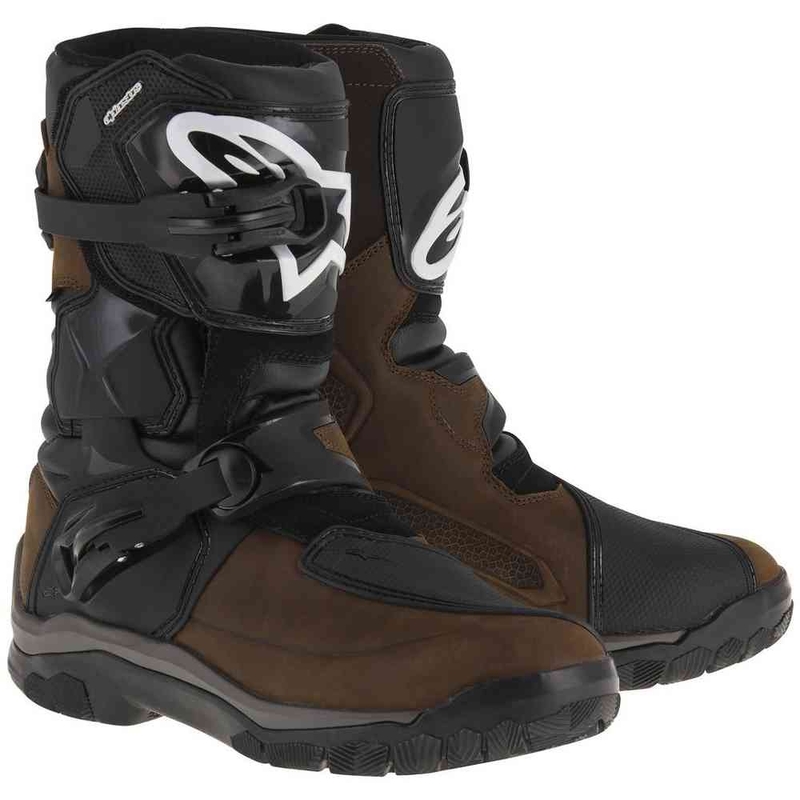 Alpinestars Belize Geolied Drystar Bruin Motorfiets Laarzen
