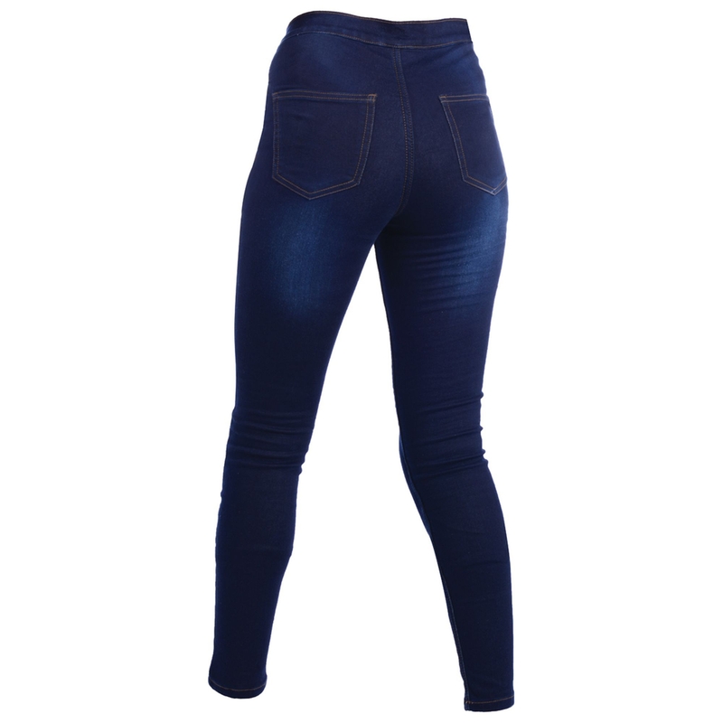 Dames Oxford Jeggings blauw uitverkoop