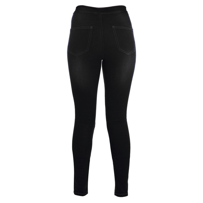 Oxford Jeggings zwart voor dames