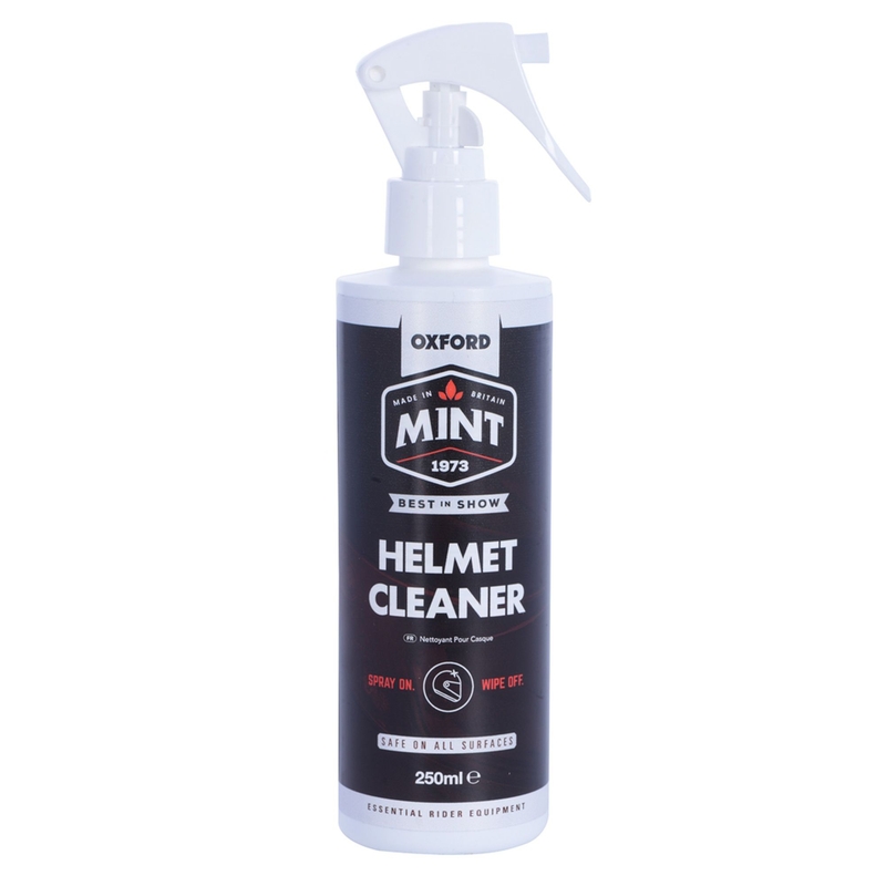 Helm- en plexiglasreiniger Oxford MINT 250 ml