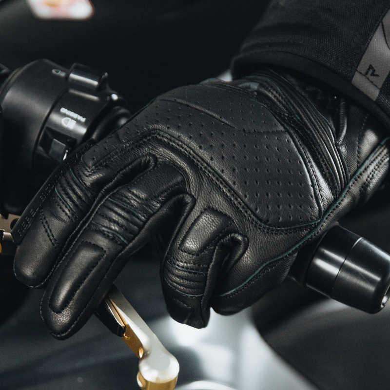 Rebelhorn Hike II motorhandschoenen zwart