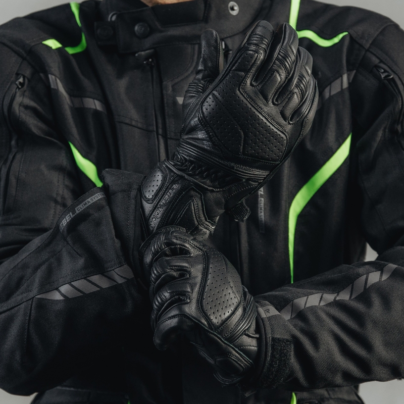 Rebelhorn Hike II motorhandschoenen zwart