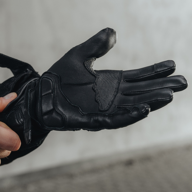 Rebelhorn Hike II motorhandschoenen zwart