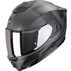 Scorpion EXO-1500 Air Dual integraal motorhelm mat zilver-zwart-rood