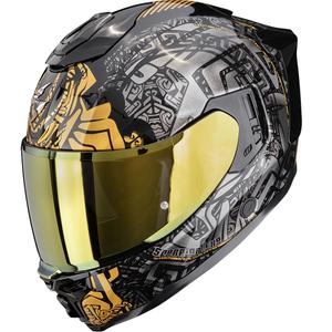 Scorpion EXO-1500 Air Apus integraal motorhelm zwart-grijs-goud
