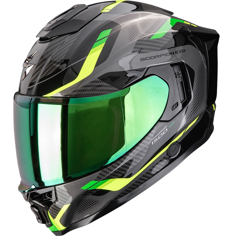 Scorpion EXO-1500 Air Sleek integraal motorhelm zwart-groen