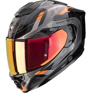 Scorpion EXO-1500 Air Sleek integraal motorhelm zwart-oranje