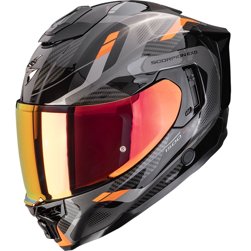 Scorpion EXO-1500 Air Sleek integraal motorhelm zwart-oranje