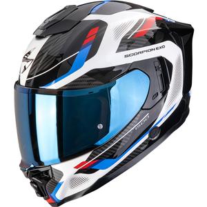 Scorpion EXO-1500 Air Sleek integraal motorhelm wit-rood-blauw
