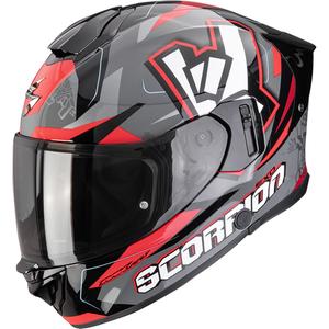 Scorpion EXO-530 Air Rok integraal motorhelm grijs-zwart-rood