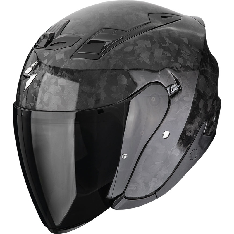 Scorpion EXO-Z1 Carbon Onyx Solid Open Face Motorhelm Zwart