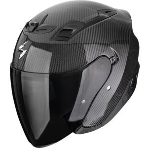 Scorpion EXO-Z1 Carbon Solid Open Face Motorhelm Zwart