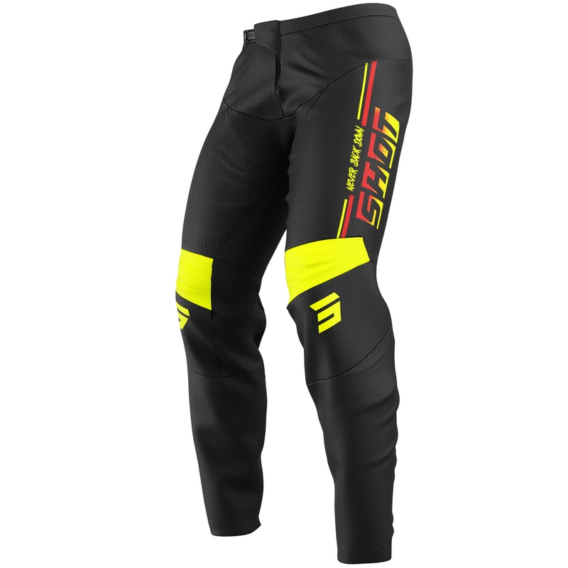 Shot Devo Block MX-broek Fluo Geel