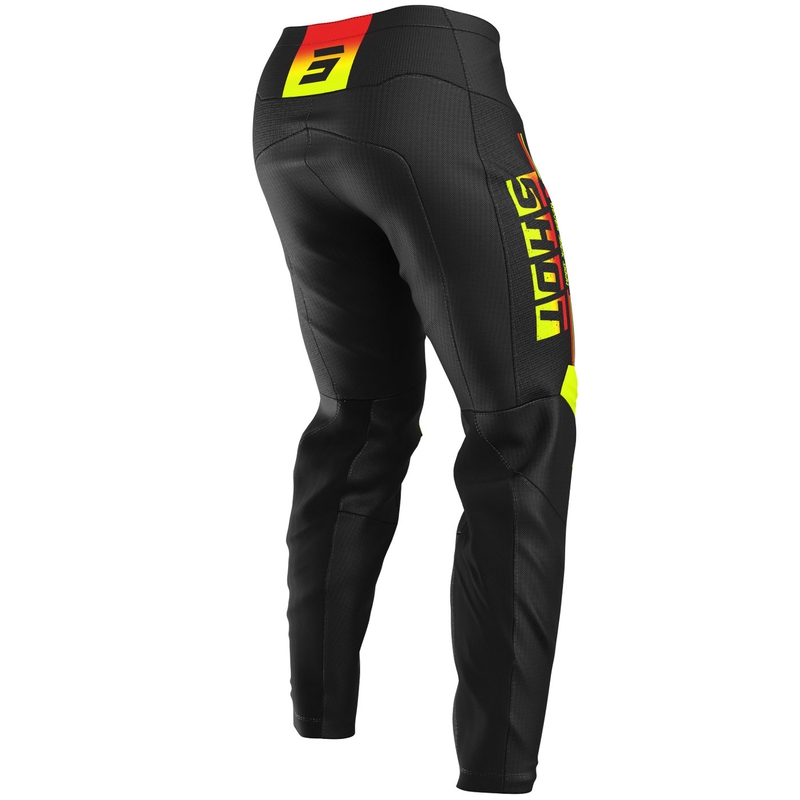 Shot Devo Block MX-broek Fluo Geel