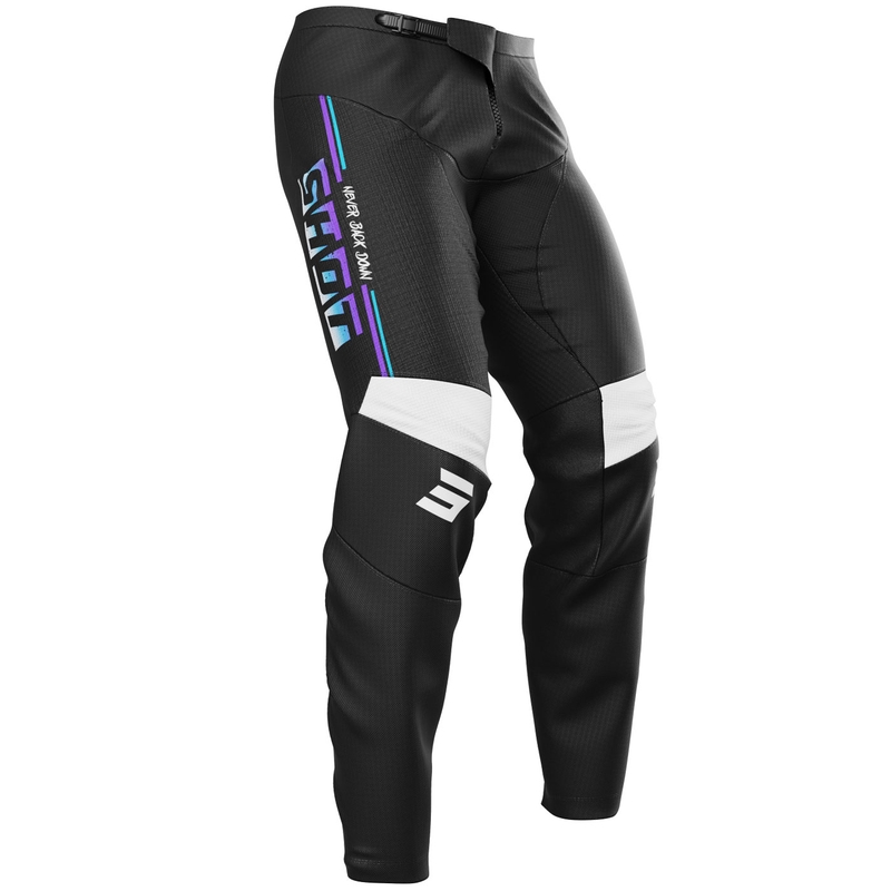 Shot Devo Block Motocrossbroek Paars