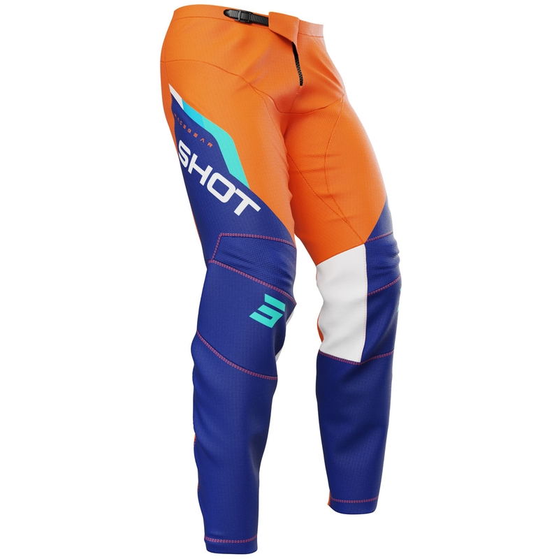 Shot Devo Daytona oranje motorcrossbroek