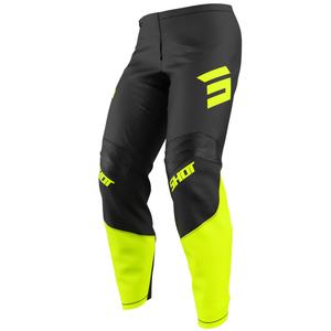 Shot Draw Private MX-broek Fluo Geel