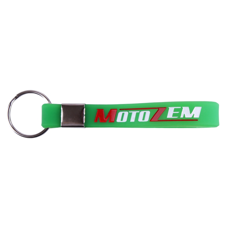 MotoZem sleutelhanger groen