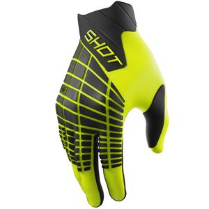 Shot Core Max motorcrosshandschoenen fluo geel