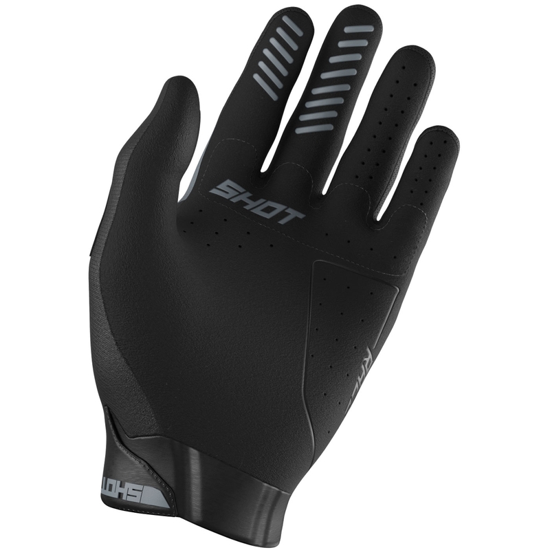 Shot Race Evo crosshandschoenen zwart-grijs