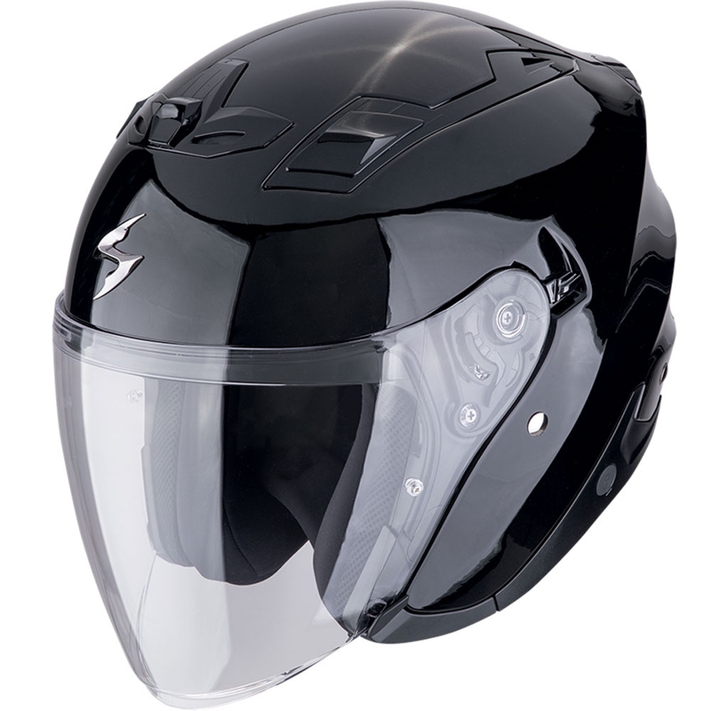 Scorpion EXO-Z1 SOLID open motorhelm metallic zwart