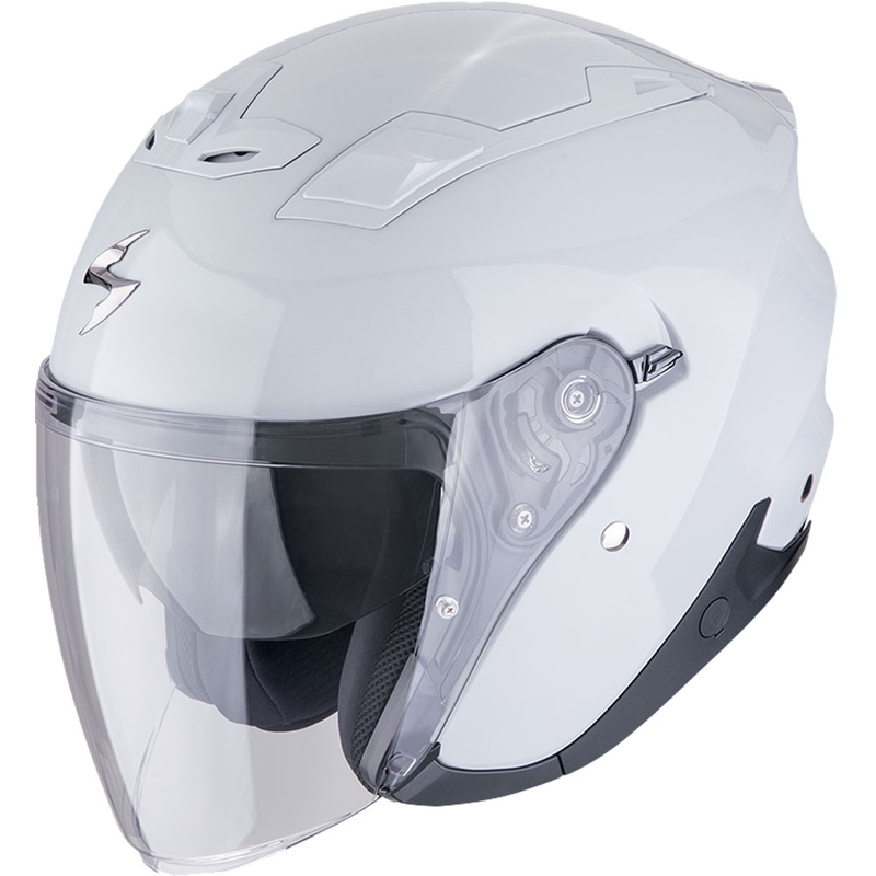 Scorpion EXO-Z1 Solid Open Face Motorhelm Parelwit