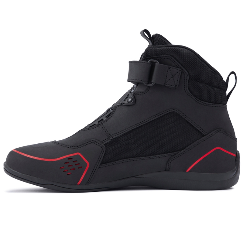 Rebelhorn Spark II motorlaarzen zwart-rood