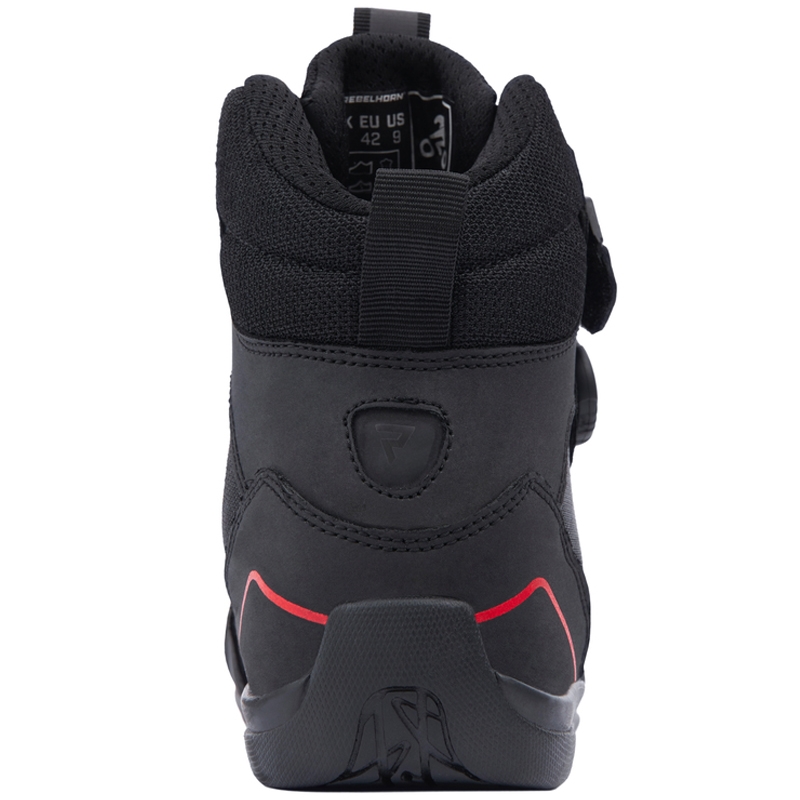 Rebelhorn Spark II motorlaarzen zwart-rood
