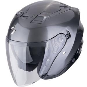 Scorpion EXO-Z1 SOLID open motorhelm metallic grijs