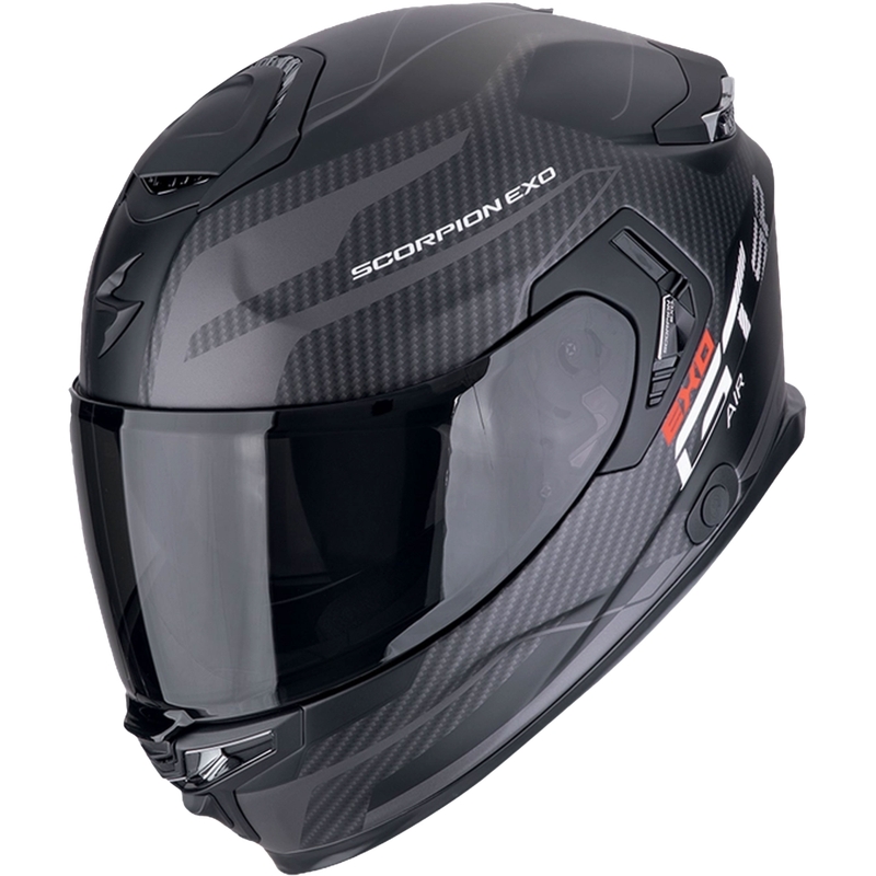 Integraalhelm Scorpion EXO-GT SP AIR FLEX mat zwart-zilver