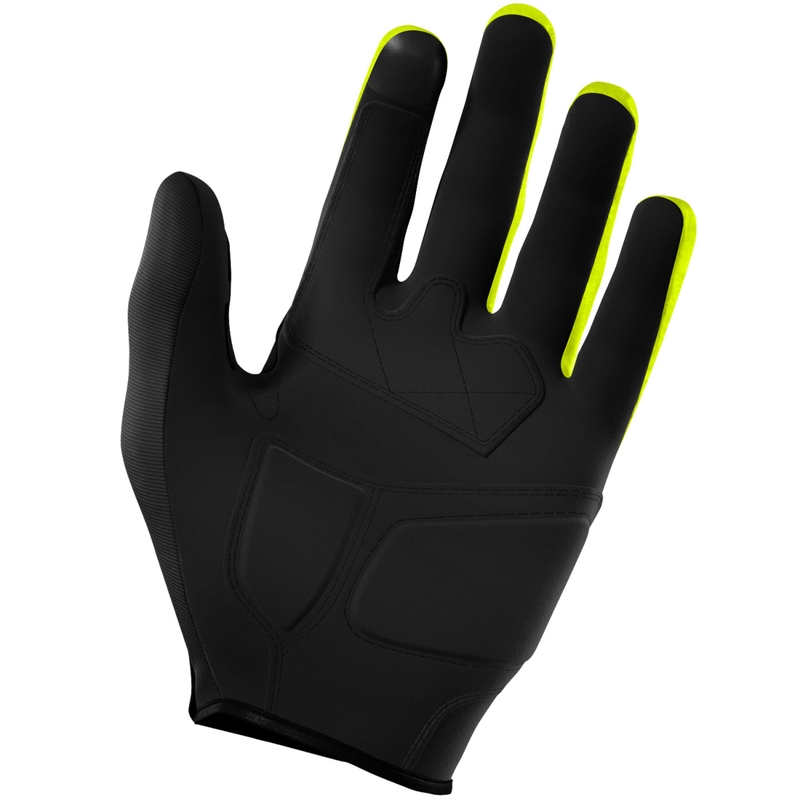 Motocross handschoenen Shot Drift Onyx fluo geel