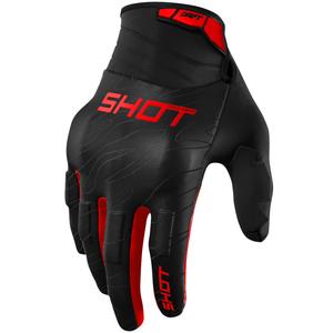 Shot Drift Onyx rode motorcrosshandschoenen