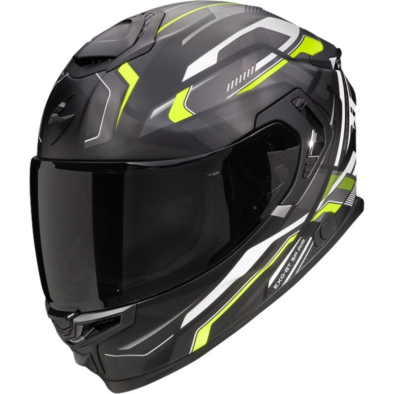 Integraalhelm Scorpion EXO-GT SP Air Augusta zwart-grijs-fluogeel uitverkoop
