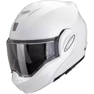 Opklaphelm Scorpion EXO-TECH EVO PRO SOLID parelwit