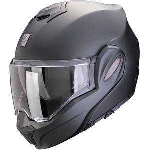 Opklaphelm Scorpion EXO-TECH EVO PRO SOLID parel matzwart
