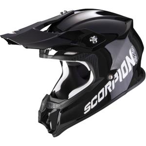 Motorcrosshelm Scorpion VX-16 EVO AIR Stevig zwart