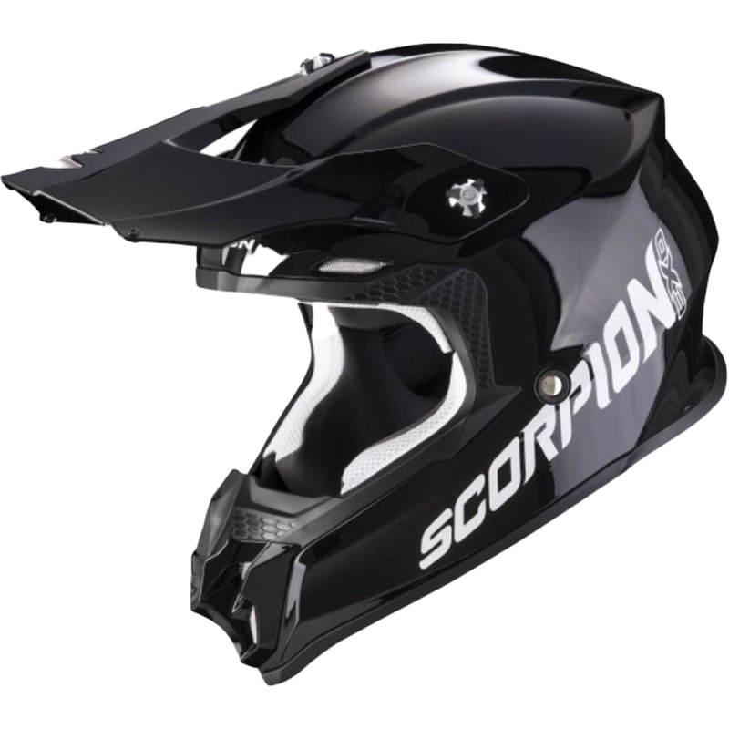 Motorcrosshelm Scorpion VX-16 EVO AIR Stevig zwart
