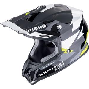 Motorcrosshelm Scorpion VX-16 EVO AIR ROD zwart-fluo geel