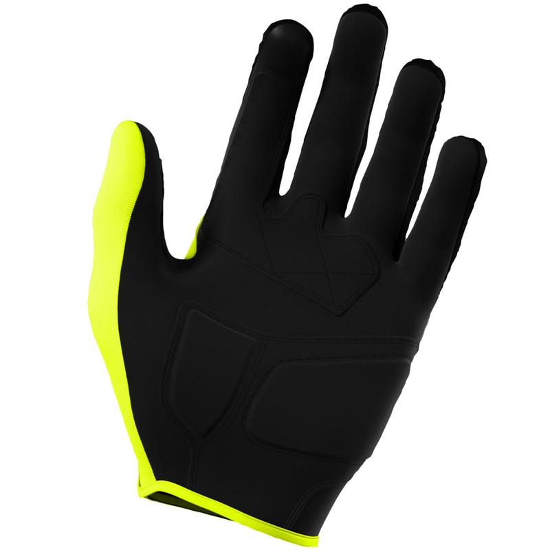 Motocross handschoenen Shot Vision Tech fluo geel