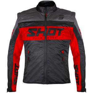Softshelljack Shot Softshell Lite zwart-rood