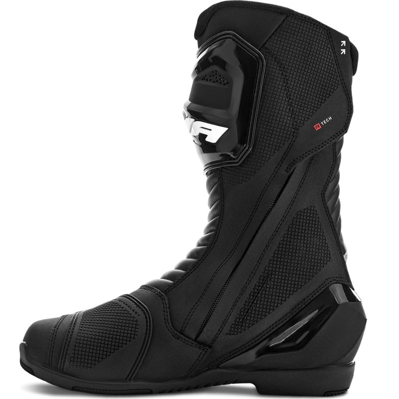 Shima RX-3 motorlaarzen zwart-fluo rood