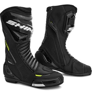 Shima RX-3 motorlaarzen zwart-fluo geel