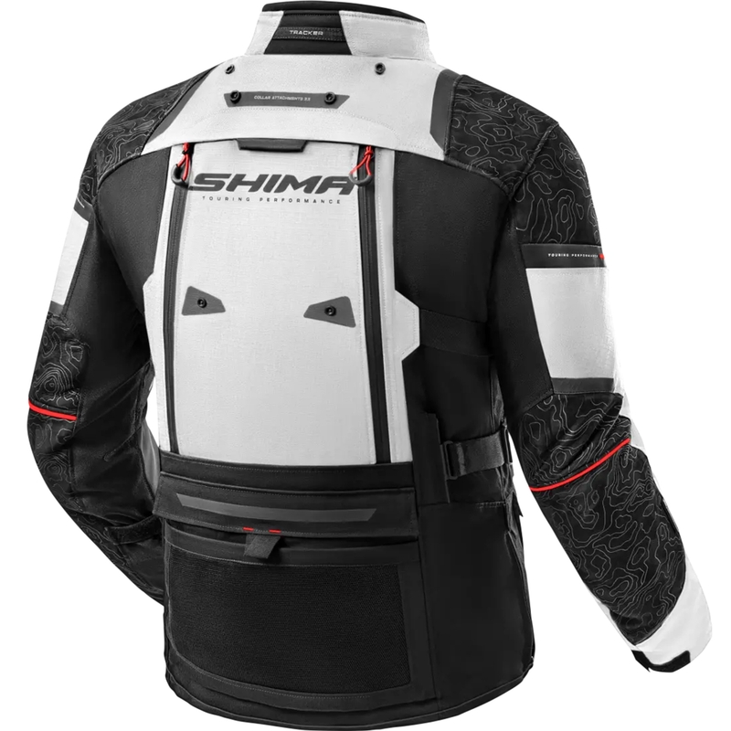 Shima Tracker motorjack lichtgrijs